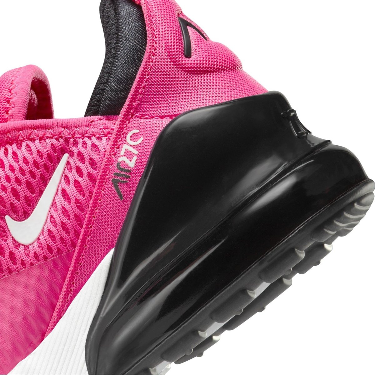 Hot pink and store white nike shoes