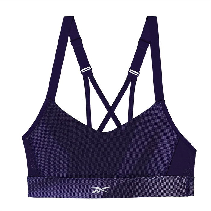 Lux Strappy Bra Womens Medium Impact Sports