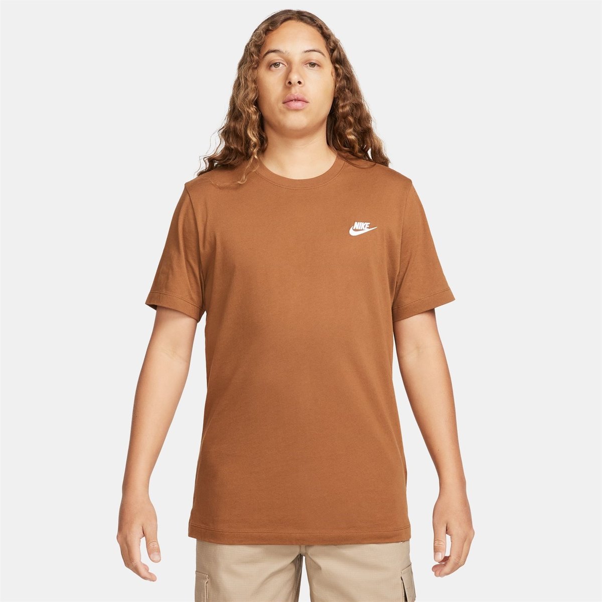 Tan nike t shirt on sale