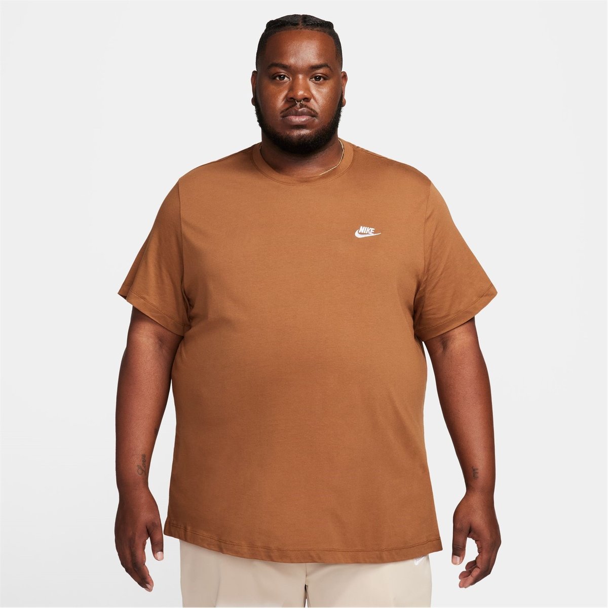 Tan nike shirt online