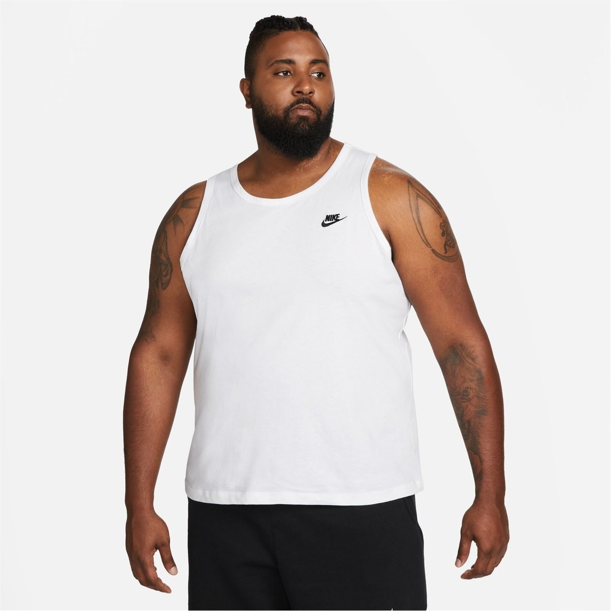 White nike deals tank top