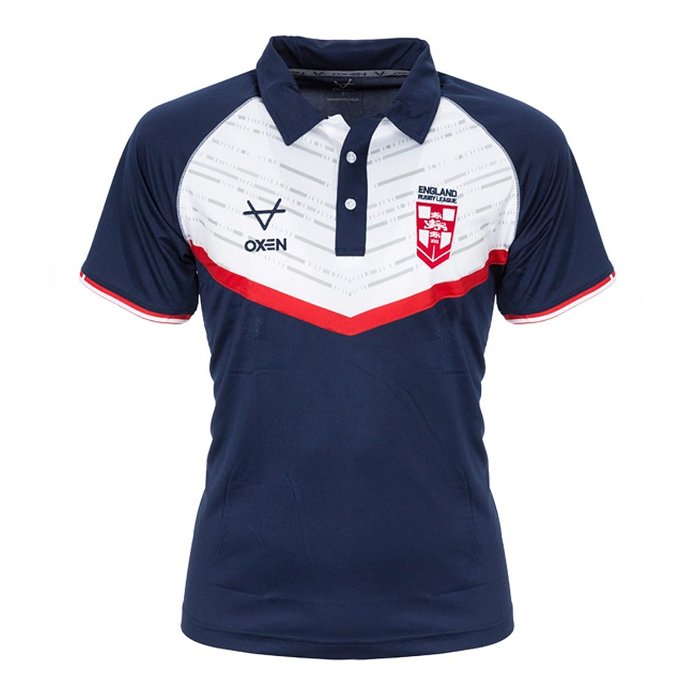 England RL 2023 Polo Shirt Mens