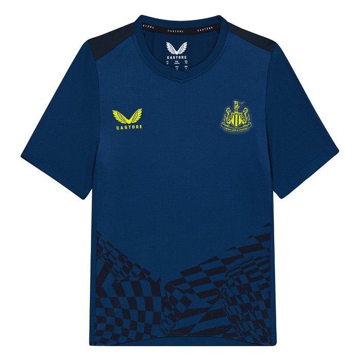 Newcastle United Pre Match T Shirt 2023 2024 Junior