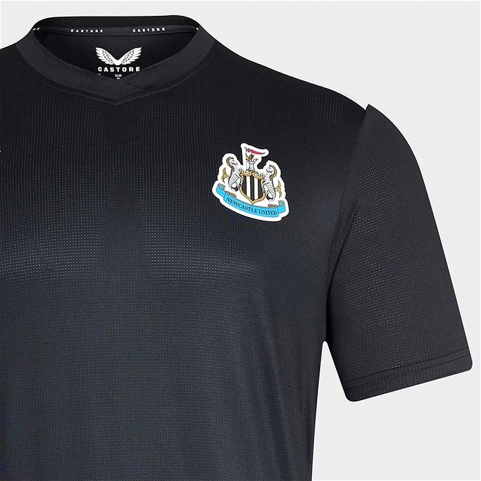 Newcastle United Pre Match T Shirt 2023 2024 Adults