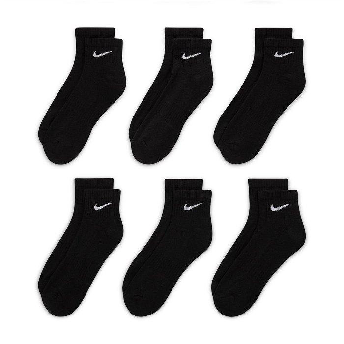 Everyday Cushioned Training Ankle Socks (6 Pairs)