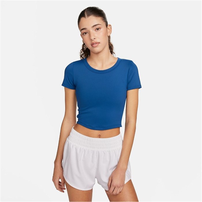 One Fitted Womens Dri FIT Short Sleeve Top