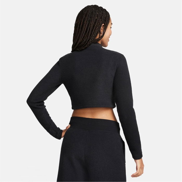 Sportswear Phoenix Plush Womens Long Sleeve Crop Top