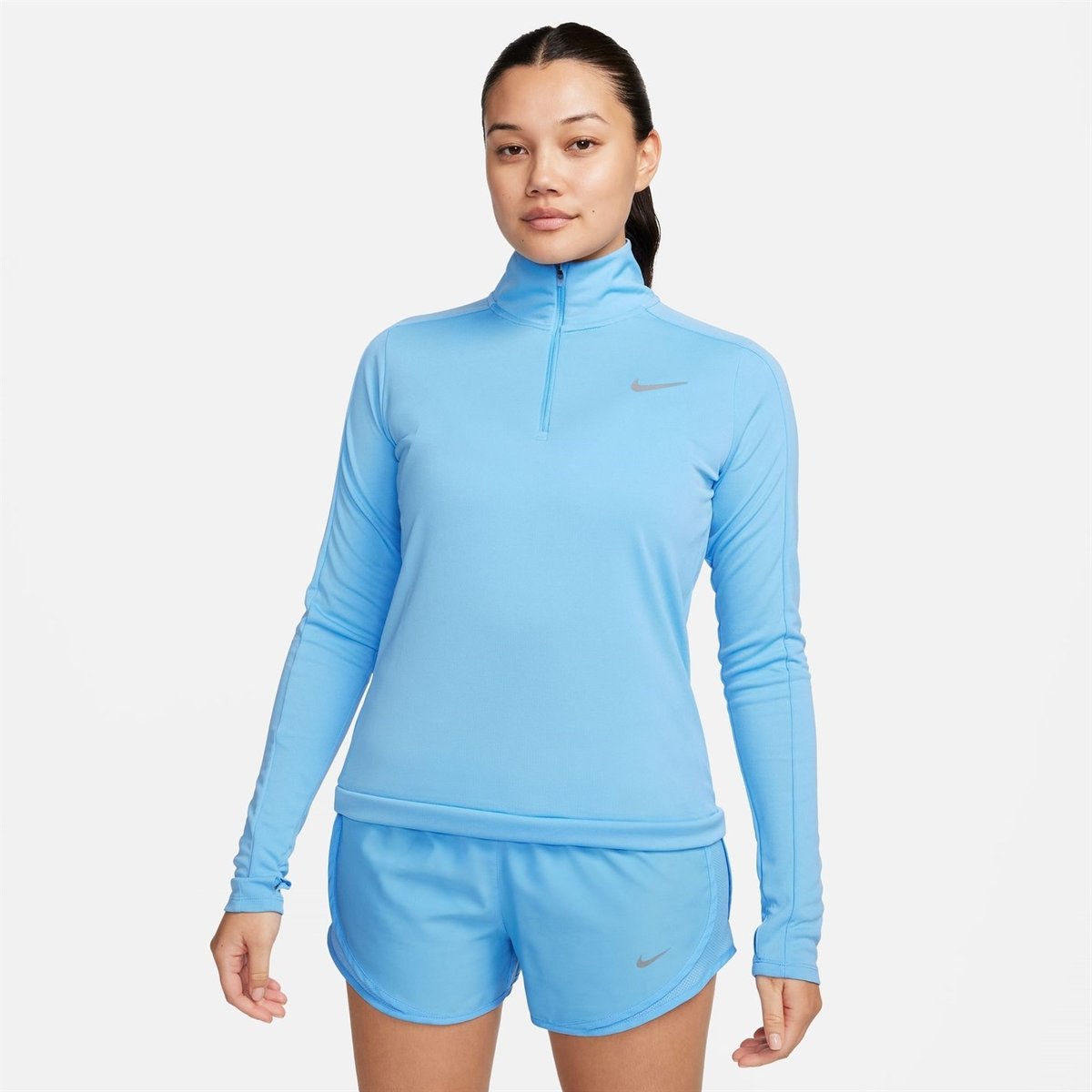 Nike half zip core long sleeve 2025 running top ladies