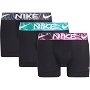 3 Pack Stretch Long Boxer Shorts Mens