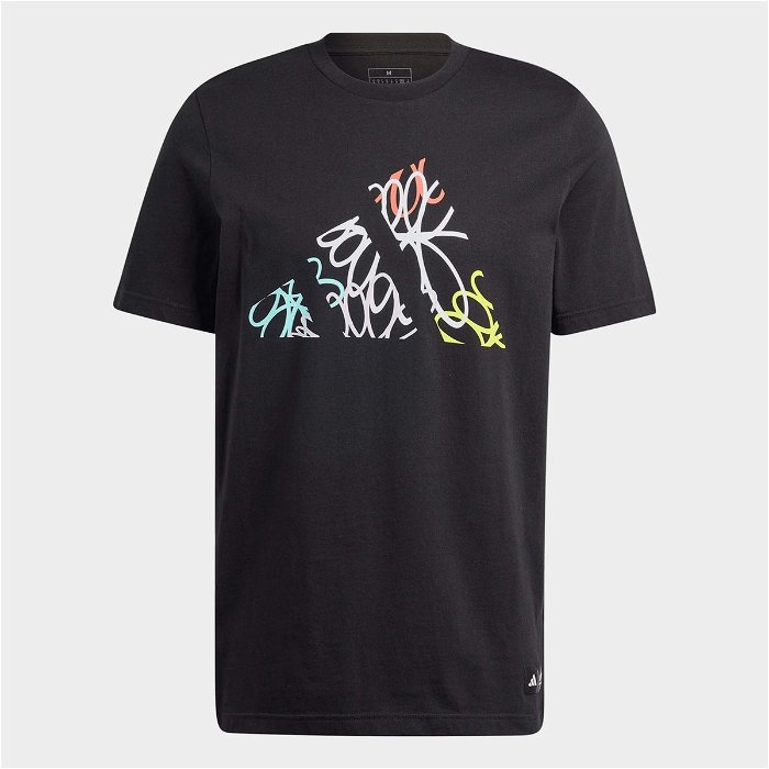 New Zealand All Blacks 2023 Graffiti T-Shirt Mens