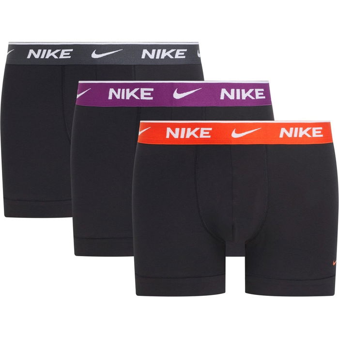 3 Pack Everyday Cotton Trunks Mens