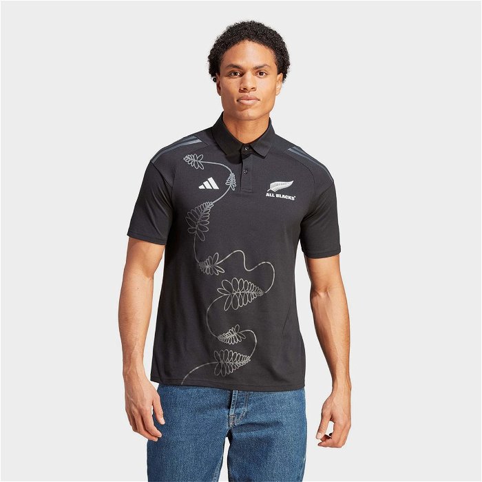 New Zealand All Blacks 2023 Supporters Polo Shirt Mens