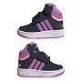 Hoops Mid Lifestyle Basketball Strap Shoes Childrens