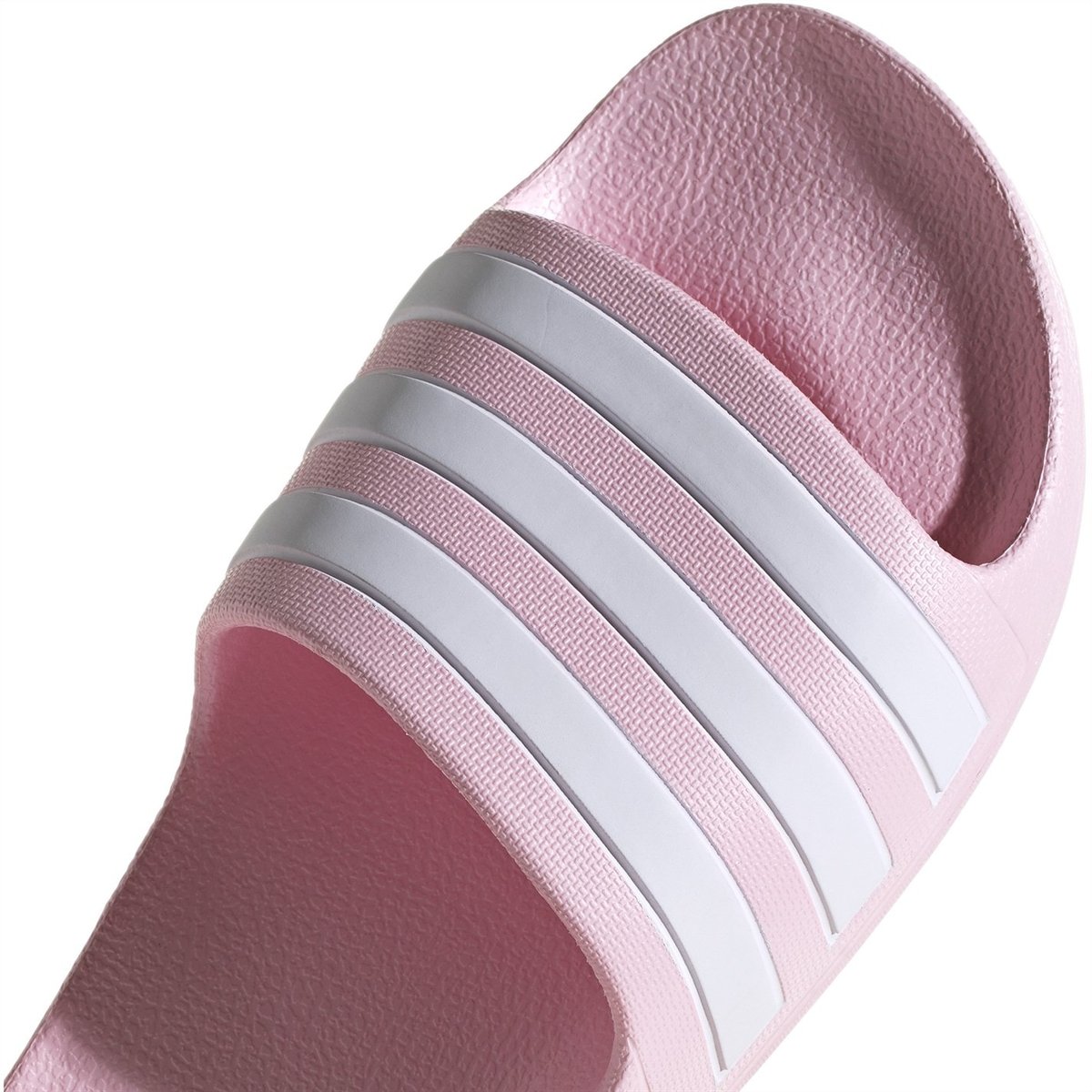 adidas Adilette Aqua Slide Boys Pink White 7.00