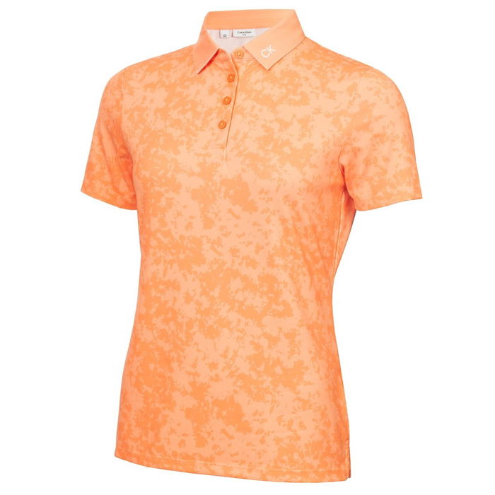Canvas Print Polo Shirt Womens