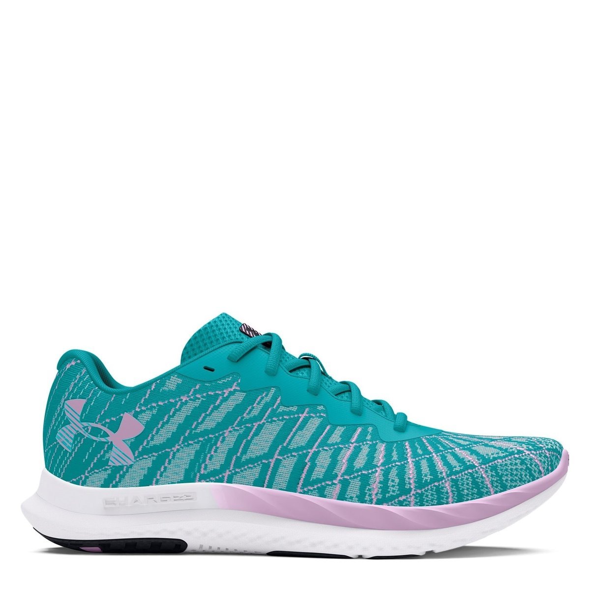 Under Armour Charged Pursuit 3 Women's Running Shoes, Sonar Blue/Purple, 4