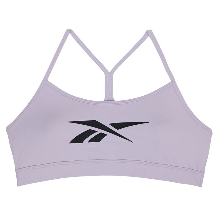 Lux Skinny Strap Medium Support Sports Bra Bralette Womens