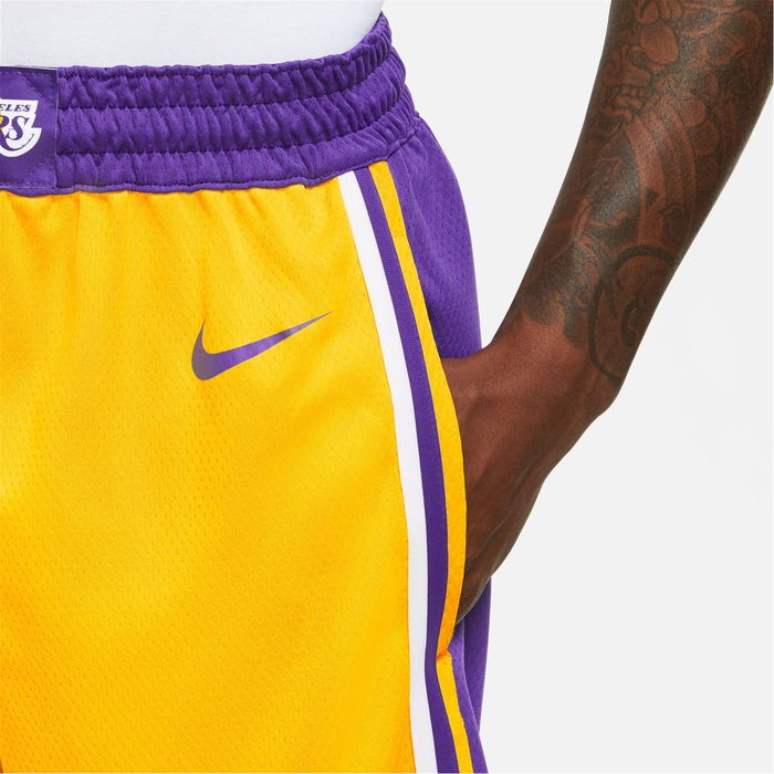 LA Lakers Icon Edition Mens Nike NBA Swingman Shorts