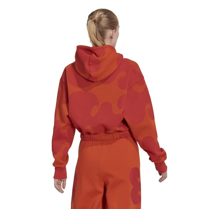 Marimekko Crop Hoodie Womens