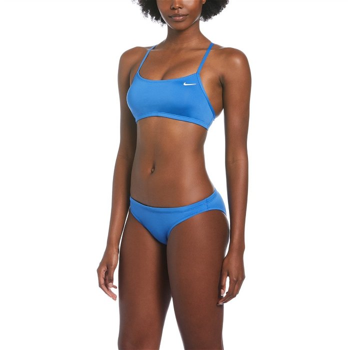 Nike Essential Womens Racerback Bikini Set Pacific Blue, £23.00