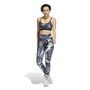 Flower Print Low Impact Sports Bra Womens