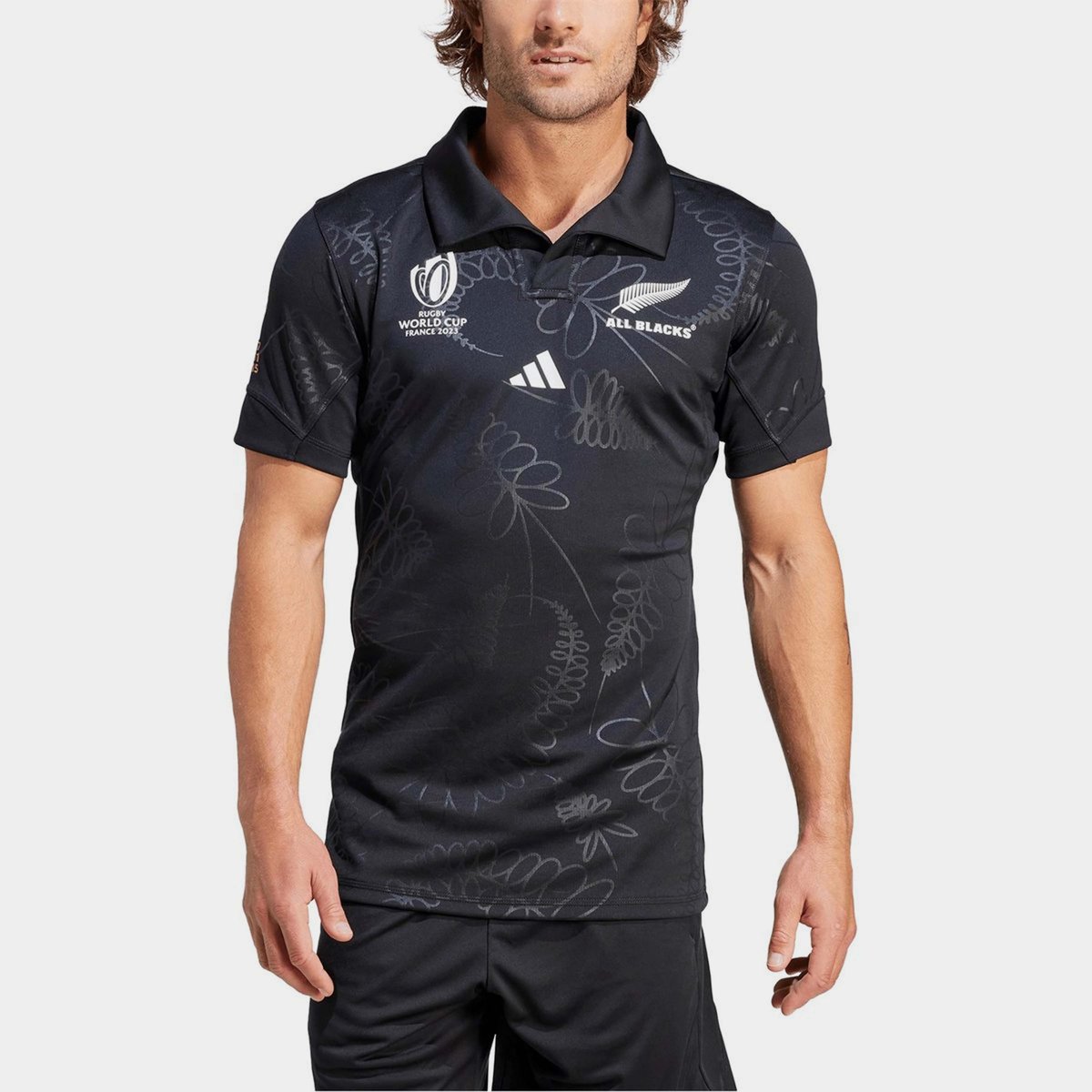 New Zealand All Blacks RWC 2023 Home Performance Jersey Mens