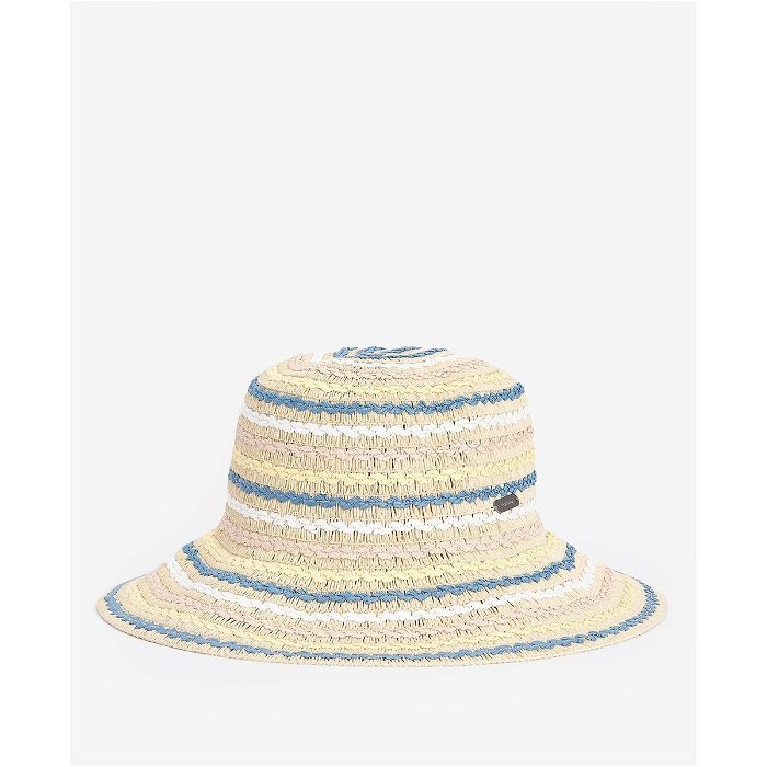 Cloche Straw Bucket Hat