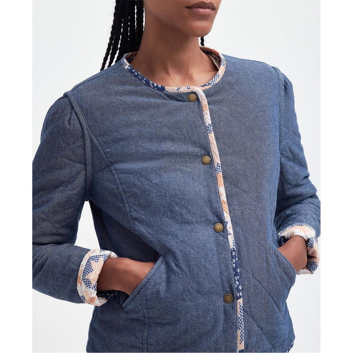 Reversible Collarless Jacket