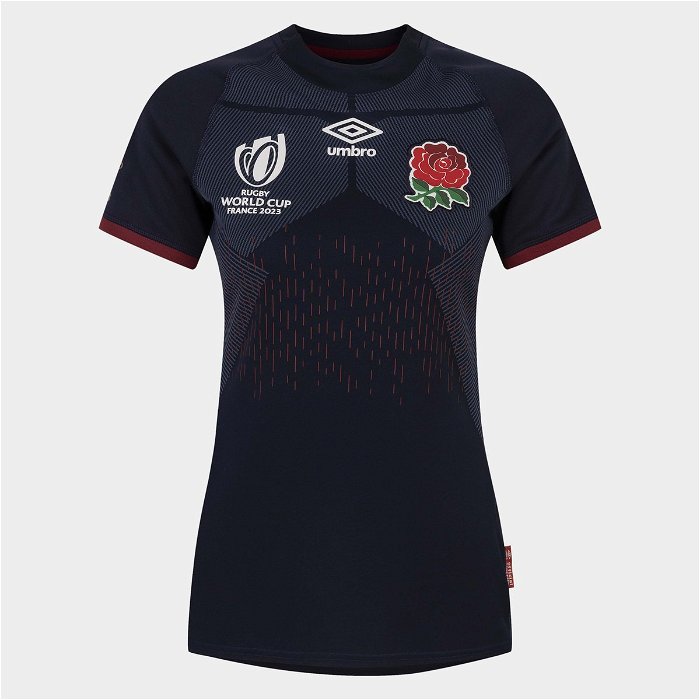 England Rugby RWC 2023 Alternate Replica Shirt Ladies