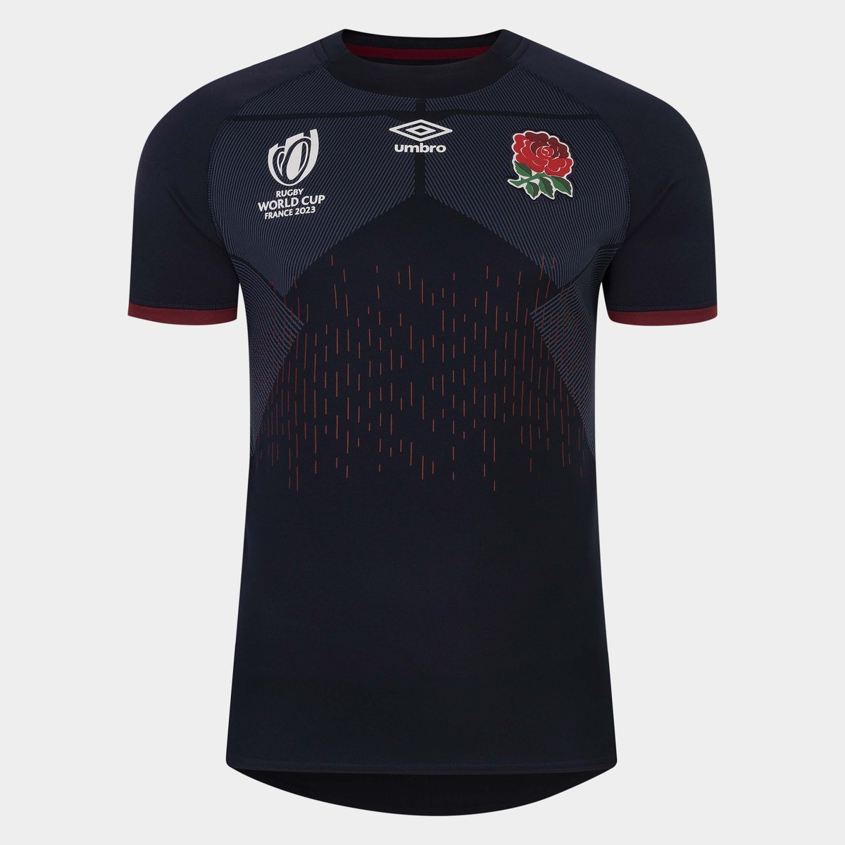 Umbro England Rugby RWC 2023 Alternate Replica Shirt Mens Navy, £40.00