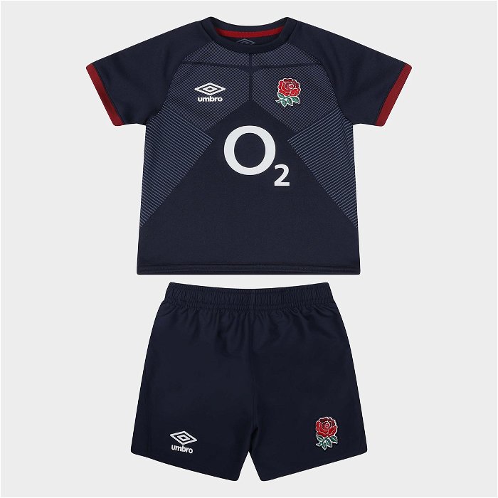 England Rugby 2023 Alternate Replica Kit Infants