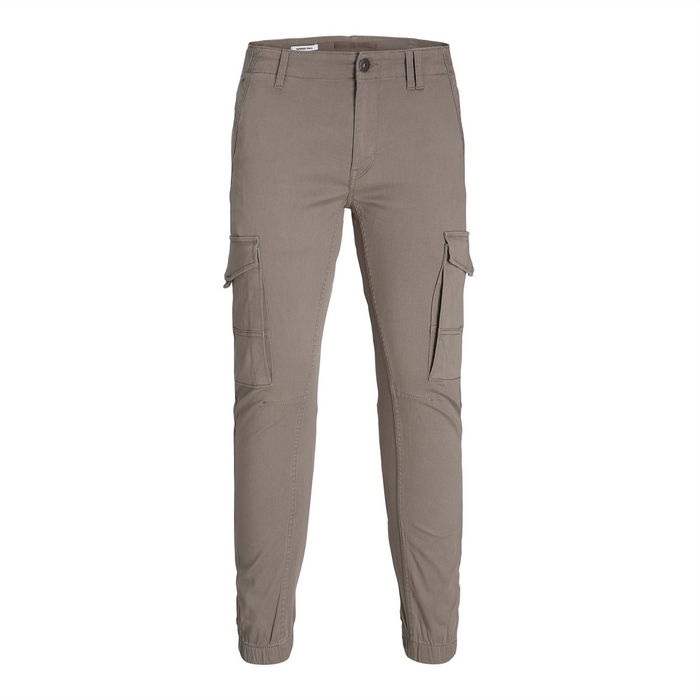 Slim Stretch Cuffed Cargo Pants