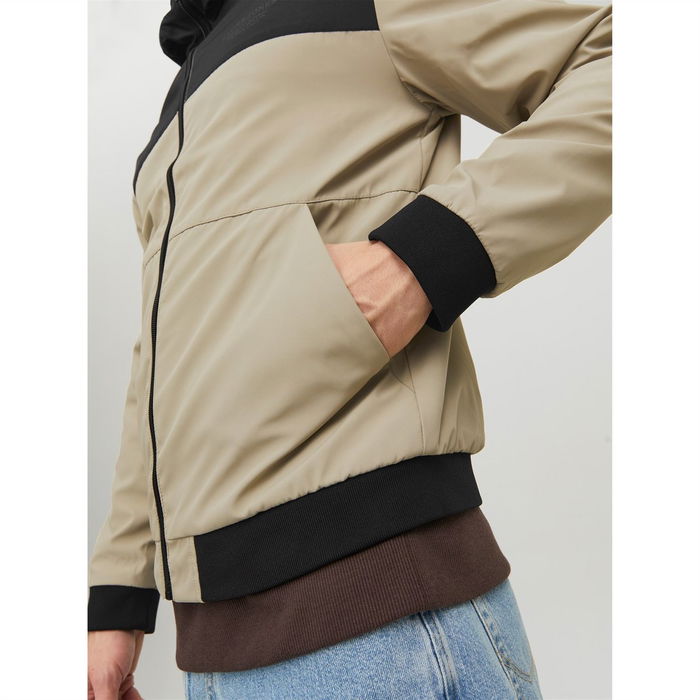 Seam Hooded Jacket Mens