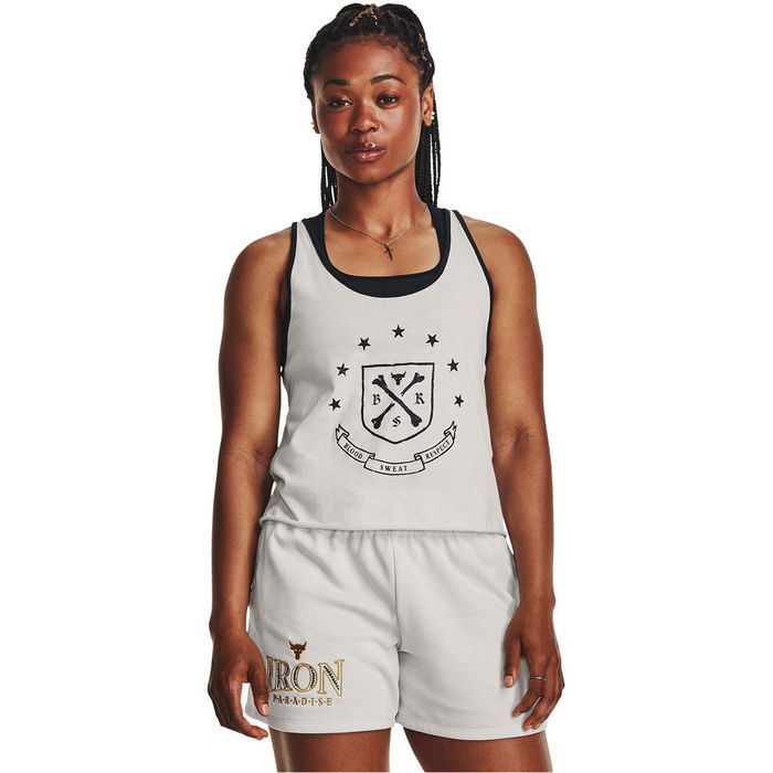 Armour Pjt Rck Q3 Arena Tank Gym Vest Womens