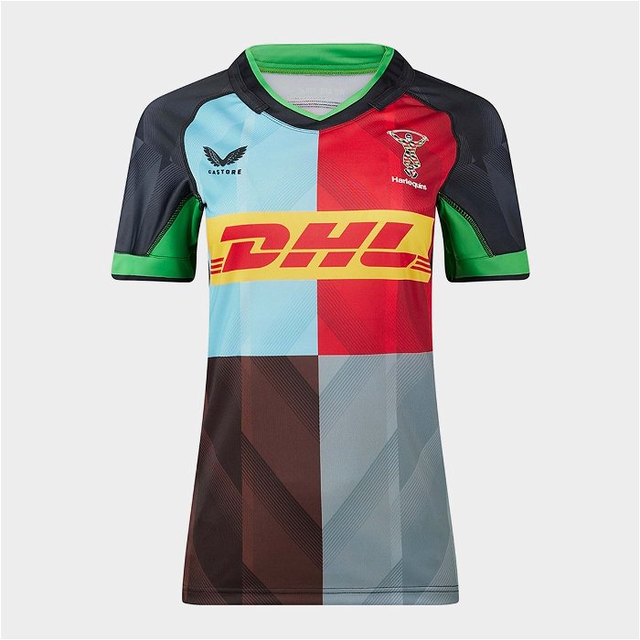 Castore Harlequins 23/24 Womens Home Rugby Shirt