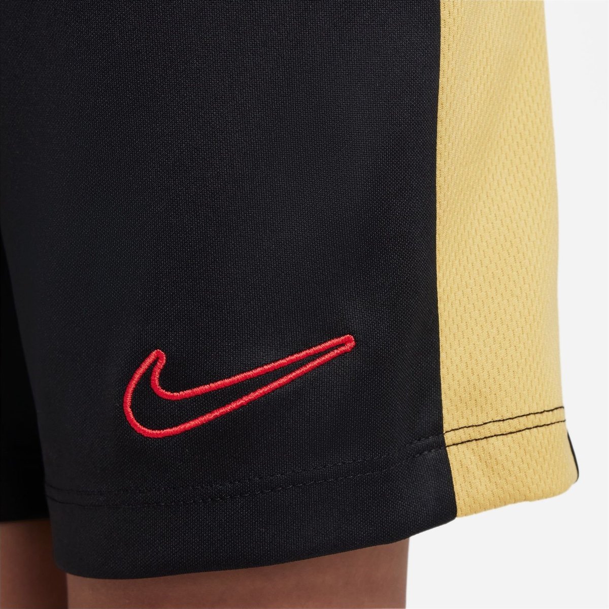 Nike Academy Shorts Junior Boys Black Gold Red 9.00