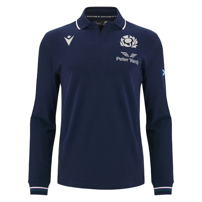 Scotland Rugby 2023 Home Classic L/S Shirt Mens