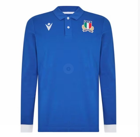 Italy 2023 Home Polo Shirt Mens