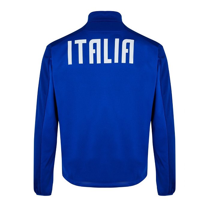 Italy Rugby Quarter Zip Top 2023 2024 Adults