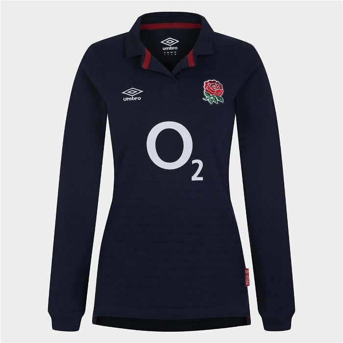 England Rugby 2023 Alternate Classic L/S Shirt Ladies