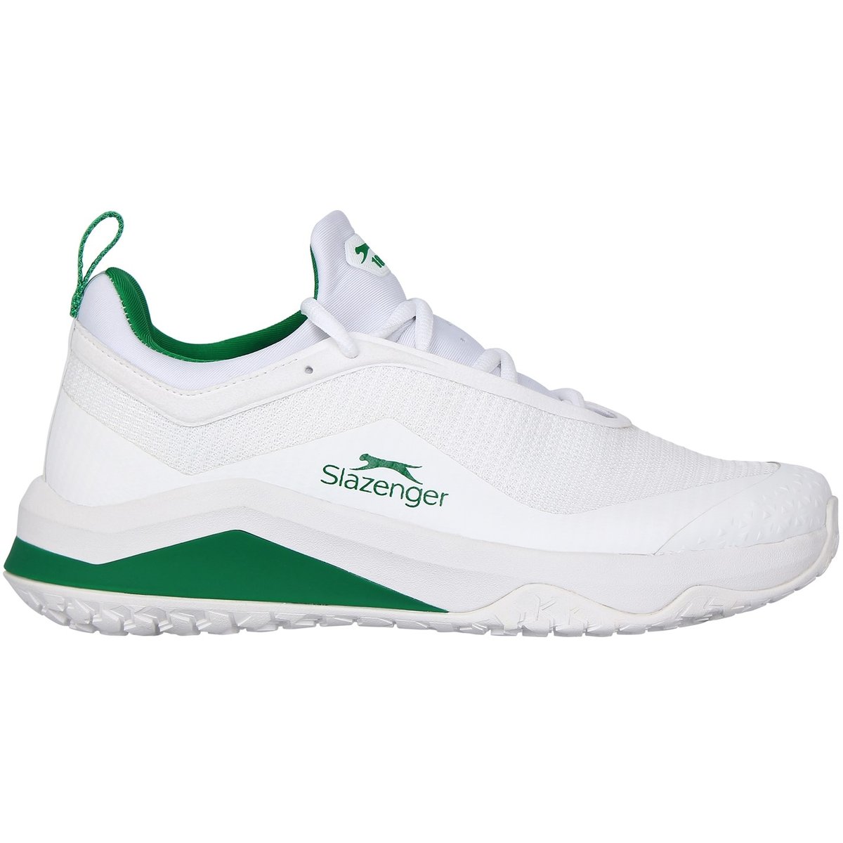 Slazenger SZR Pro Mens Tennis Shoes White Green 35.00