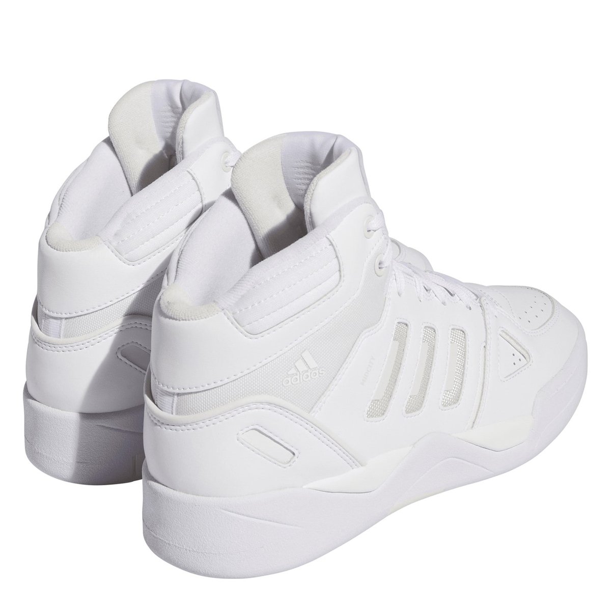 High top all deals white adidas