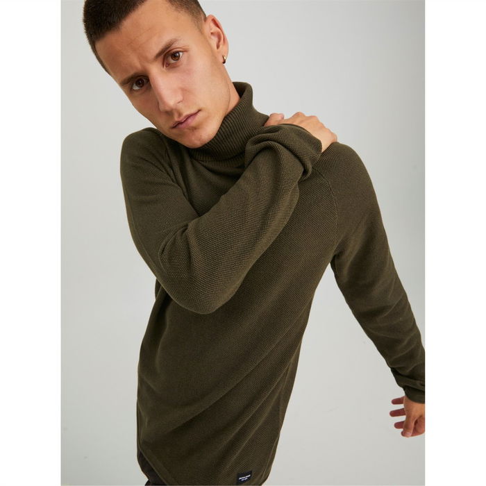 Hill Knitted Roll Neck Jumper