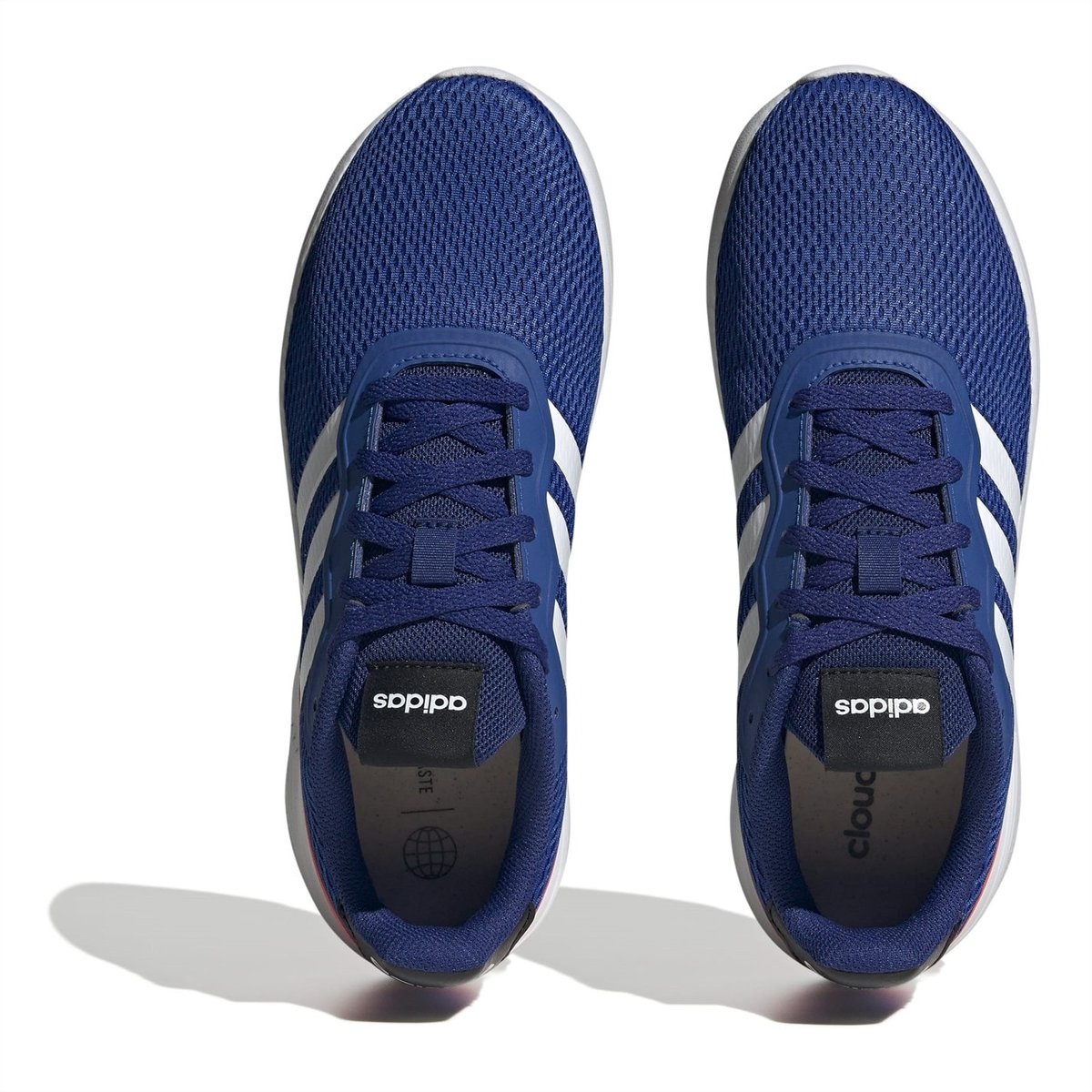 Adidas cloudfoam mens blue best sale