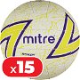 15x Mitre Intercept Netball Size 4