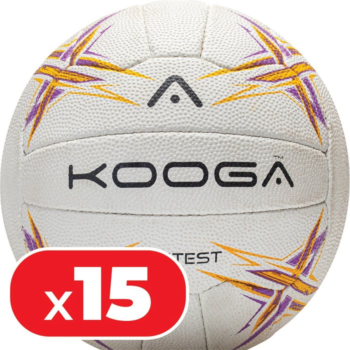 15x Kooga Contest Netball Size 4