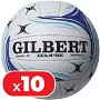 10x Gilbert Eclipse Netball Size 4