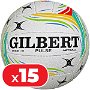 15x Gilbert Pulse Netball Size 5