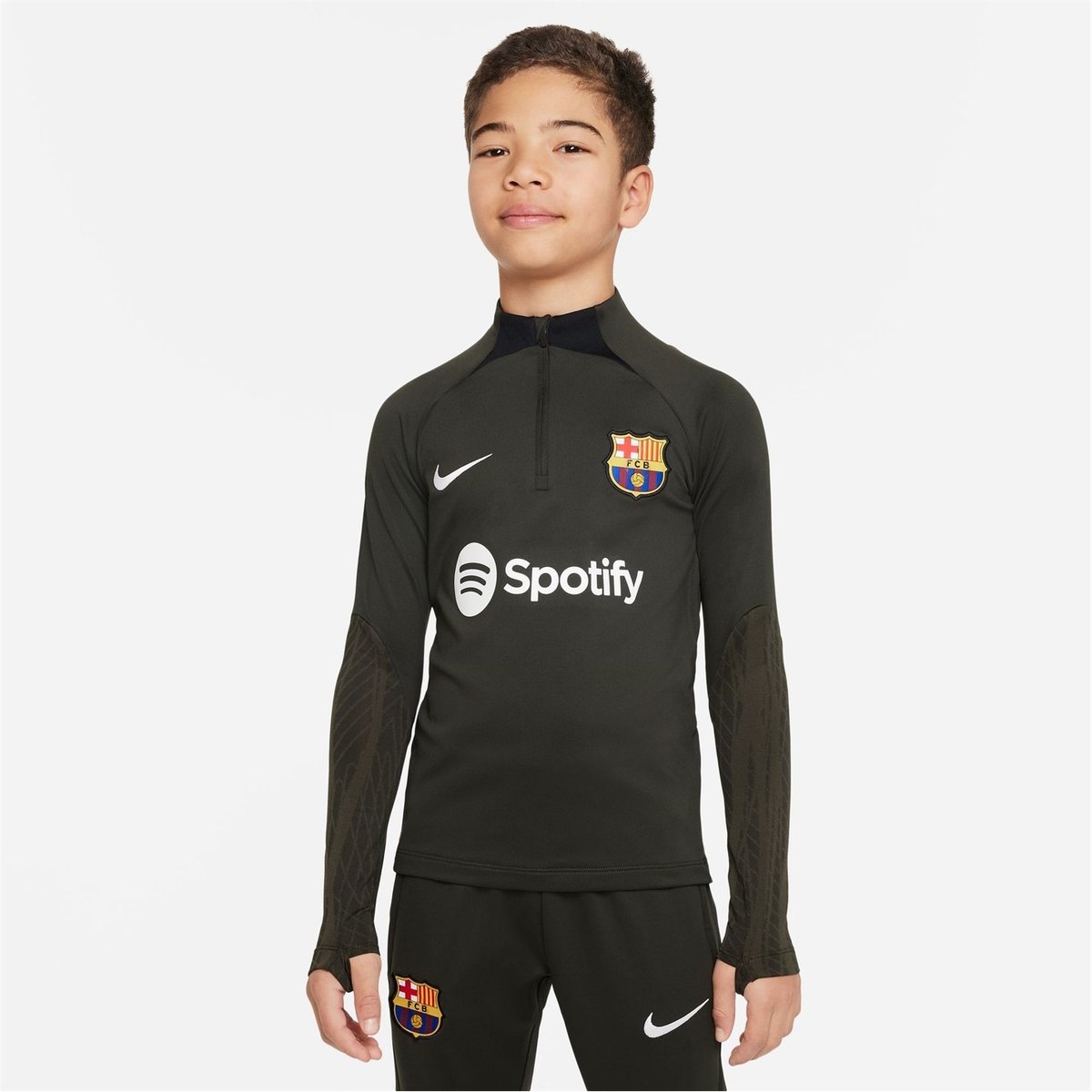 Fc barcelona best sale quarter zip