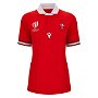 Wales RWC 2023 Home Classic S/S Shirt Ladies